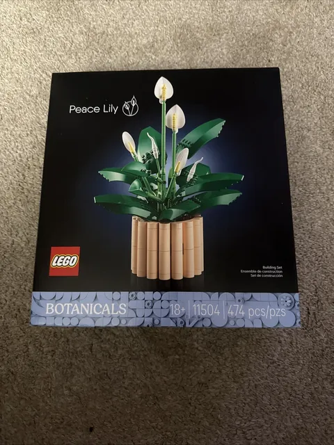 LEGO Botanicals Peace Lily 11504, Brand New & Factory Sealed. 474 Pieces.