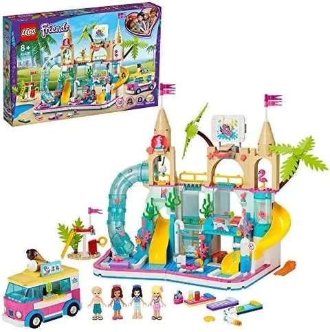 LEGO Friends Exciting Summer Water Park 41430 Toy 1001pcs Japan Present Kid