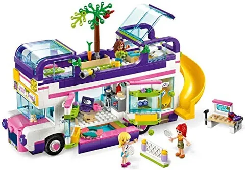 LEGO Friends Friendship Bus 41395 Toy 778pcs Building Blocks Pretend Play