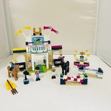 LEGO Friends: 41367 Stephanie's Horse Jumping 99% Complete No Manual No Box