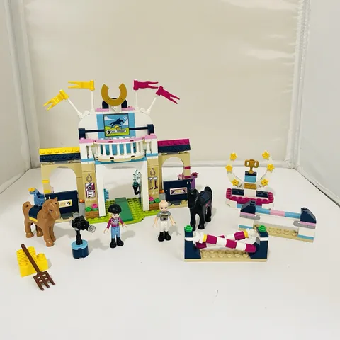 LEGO Friends: 41367 Stephanie's Horse Jumping 99% Complete No Manual No Box