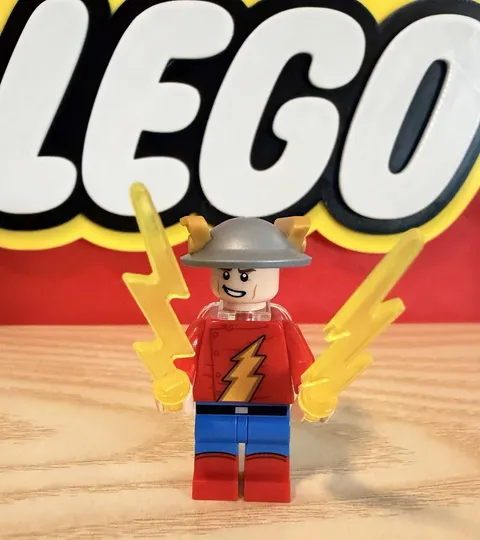 Lego DC Super Heroes The Flash Minifigure With Accessories 