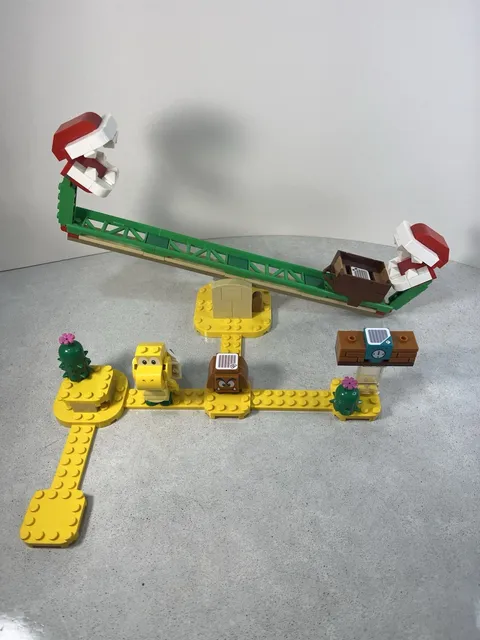 LEGO Super Mario: Piranha Plant Power Slide Expansion Set (71365), Complete
