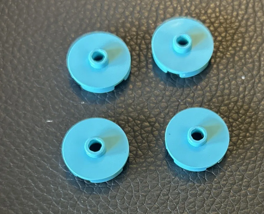 Lego 18674 Medium Azure Replacement Parts Pieces Lot of 4