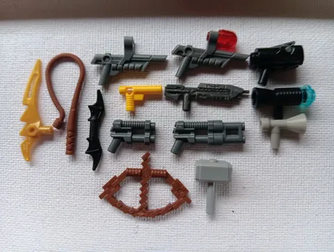 Lego Weapons Lot (14 Pieces)