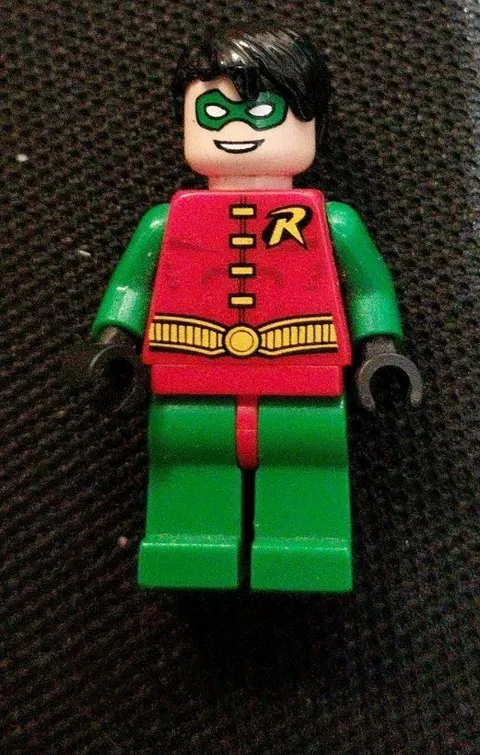 Lego 2008 Robin Minifigure - 7885 Robin Scuba Jet : Attack of Penguin Authentic