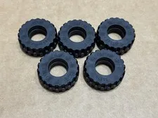 LEGO Parts - Black Tire 37 x 14 - No 35578 - QTY 5