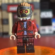 LEGO Star-Lord Minifigure 76019 Marvel Guardians Galaxy Starblaster Showdown