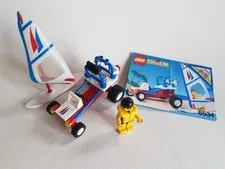 LEGO 6534 Beach Bandit Surfer's Beach Buggy Town 1992 incl instructions #3