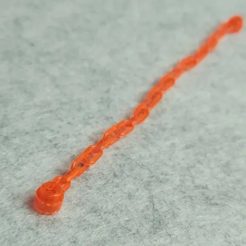 LEGO 30104 Chain 21 Links 16-17L Trans Neon Orange x1 Genuine