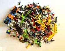 Lot #3 of assorted LEGO Bricks Pieces Some Vintage & Modern Specialty Random