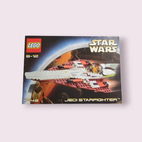 Lego Star Wars 7143 Jedi Starfighter * Instruction Manual Only