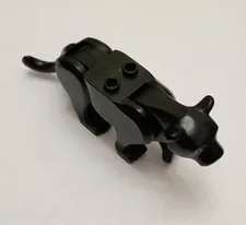LEGO Black Panther Printed Animal Figure Big Cat Black Plastic 1pc
