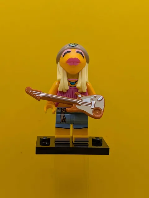 Janice coltm-12 The Muppets (Complete Set with Stand and Accessories) Cmf Lego M