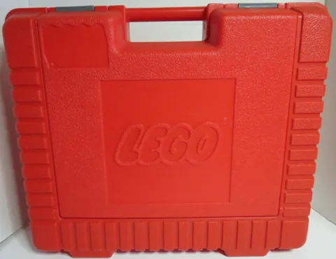 1985 LEGO - Interlego A G Hard Red Case with Handle - Small
