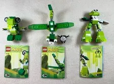 Lego Mixels Series 6 Set: Gurggle, Dribbal, Slusho, Excellent Condition
