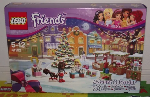LEGO 41102 Friends Advent Calendar Set With Minor Box Damage