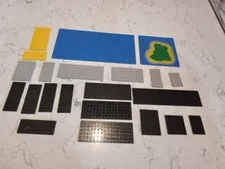 LEGO Baseplates Lot of 23 Assorted Colors