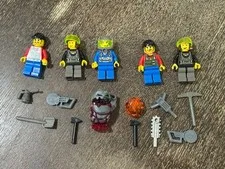 LEGO Rock Raiders (6) rck001 rck002 rck005 rck007 rck004 4990 Minifigures
