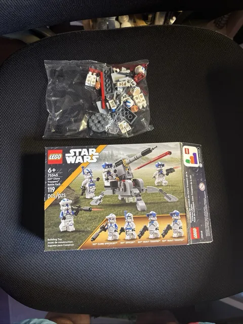LEGO Star Wars 501st Clone Trooper Minifigures Lot of 4 (incomplete, Only Minis)