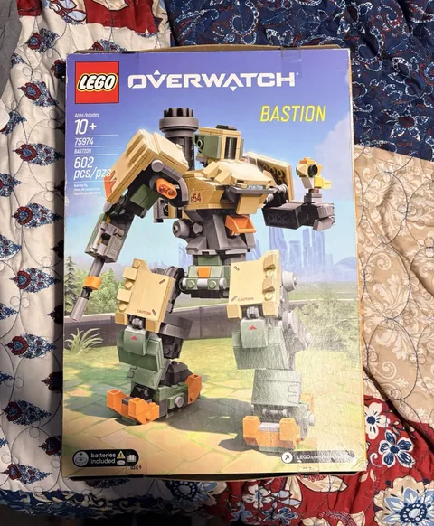 LEGO Overwatch Bastion 75974 Complete Set 602 pcs Building Kit Ages 10+