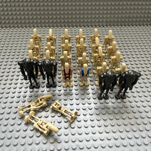 LEGO Star Wars Battle Droid and Super Battle Droid Minifigures x26
