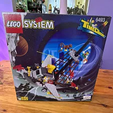 LEGO Flying Time Vessel 6493 Time Cruisers Complete Set Box 214 Pieces Vintage