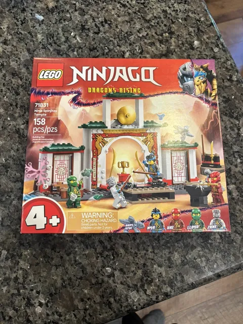 LEGO Ninjago Set 71831 Ninja Spinjitzu Temple 158-Piece Building Toy 158 Pieces