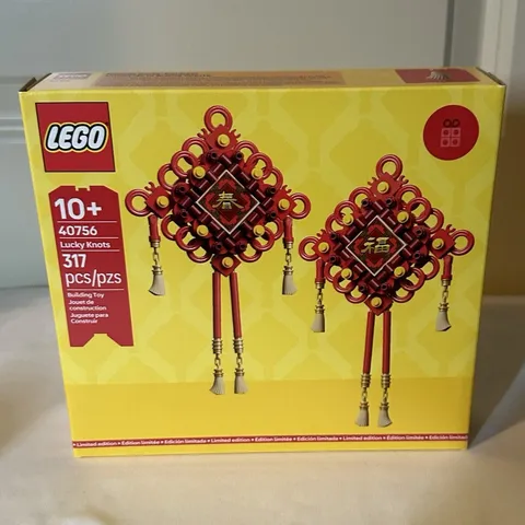 LEGO Lucky Knots 40756 317pc 10+ Seasonal Chinese Traditional Festivals LE Box