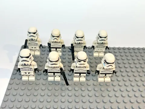 LEGO Star Wars Minifigure - Imperial Stormtrooper Lot of 8 Mixed