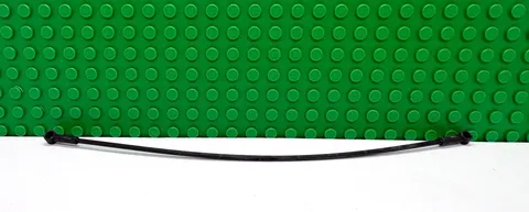 Lego mini figure 1 Black 22L Rope Reins Horse Hose NEW