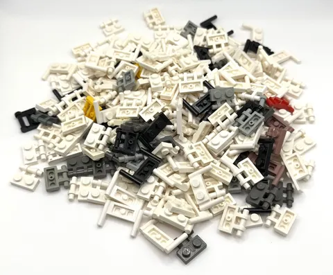 LEGO Large Lot of 1 x 2 Modified Plates inv.612