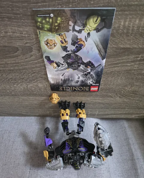 LEGO BIONICLE Toa 70789 Onua Master of Earth Complete Set 79pc No Box
