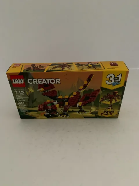 LEGO 31073 Creator 3‑in‑1 Mythical Creatures-Brand New & Sealed