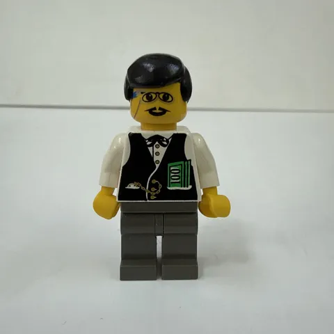 LEGO Wild West Banker Minifigure -         EUC From Set 6765 Gold City Junction