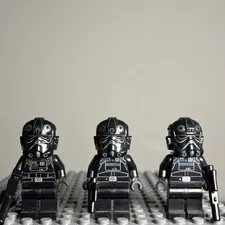 Lego Star Wars: Imperial TIE Fighter Pilot - Rebels sw0621 Set 75082 Lot Of 3 3i