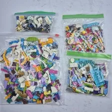 1lb Of Assorted Legos: Arches, Mechanical, Accessories, And Printed.