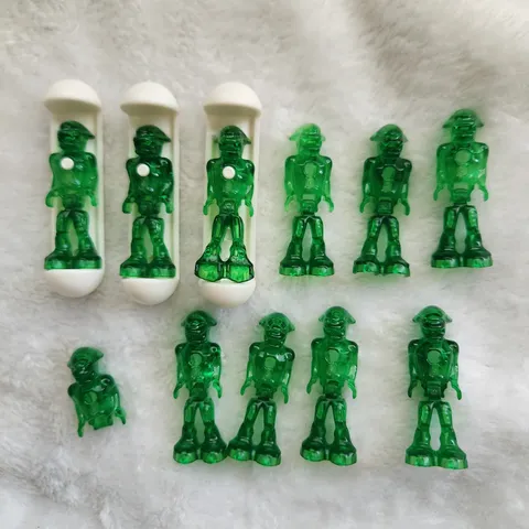 LEGO Mars Mission Alien Minifigure Lot of 10 Space Martian Hypersled Set