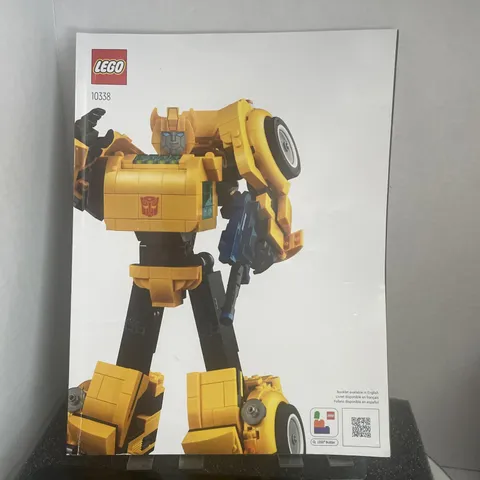 LEGO Bumblebee 10338 Instruction Manual Only No Bricks Or Parts - FREE SHIPPING 