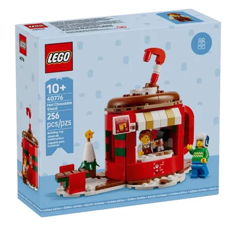 Lego 40776 Hot Chocolate Stand Winter Holidays Christmas Sealed Ltd Ed Safe Ship