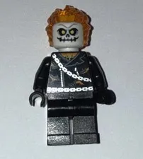 LEGO Minifigure Ghost Rider (sh267) Super Heroes: Johnathon "Johnny" Blaze 76058