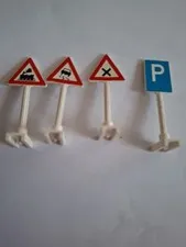 No 485.   3 road signs lego 1970s