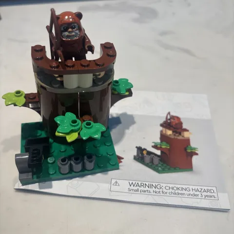 LEGO Star Wars: 75332 Wicket In Treehouse As Seen Will Come Unassembled W/book