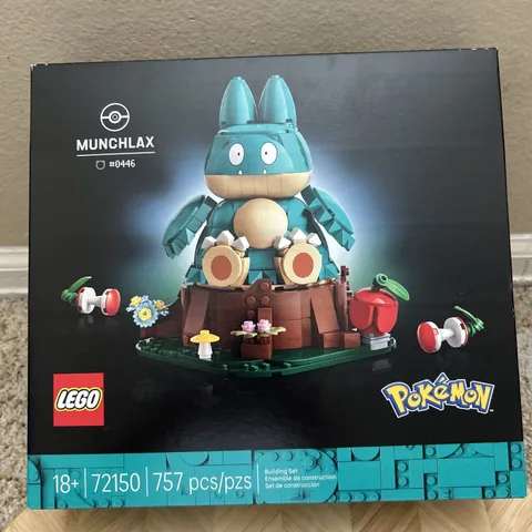 LEGO Pokemon Munchlax 72150 New