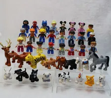 LEGO Duplo Figures Characters Disney DC Marvel Animals Mixed Lot 40 pcs Bulk Pcs