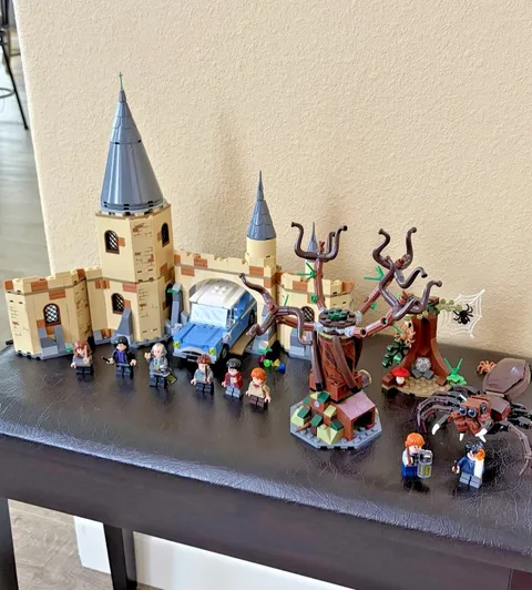 LEGO 75953 & 75950 Harry Potter - Hogwarts Womping Willow & Aragog's Lair