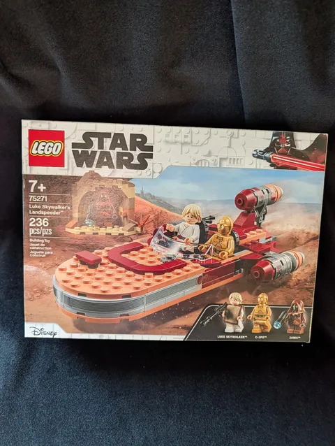 Lego Star Wars 75271 Luke Skywalker's Landspeeder Retired Sealed in Mint Box