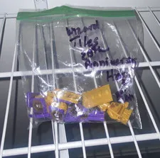 LEGO Harry Potter & Ron 20th anniversary figures & Purple Tiles