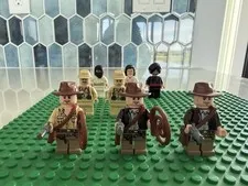 Lego Indiana Jones Minifigure Lot