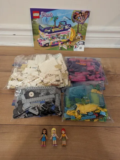 LEGO Friends 41395 Friendship Bus Set with Instructions